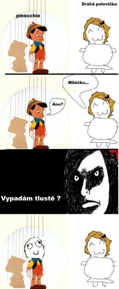 vypadam tluste